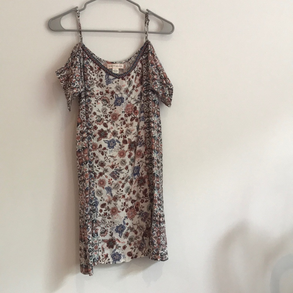 Off the shoulder floral dress